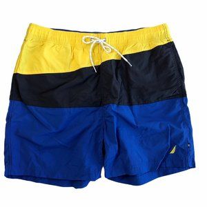 NAUTICA Board Shorts Swim Trunks Size Men's Large.